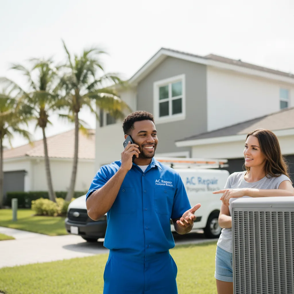 AC Repair Pompano Beach customer support in West Lebanon